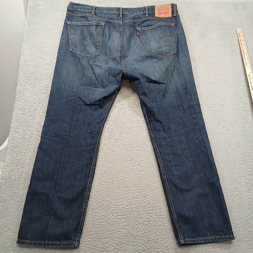 Levi's‎ 505 Jeans Men's 42x30 Blue Denim Straight Leg Classic Fit